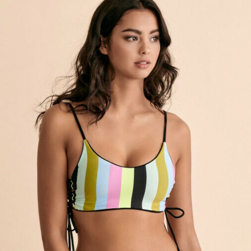 New!! Maaji Artemis Portico Bikini Bralette Top SMALL